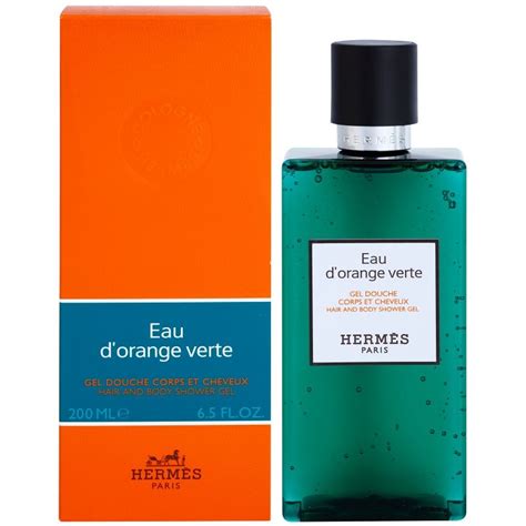 hermes eau d'orange shower gel